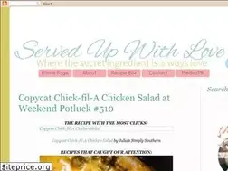 Sites similar to servedupwithlove.com