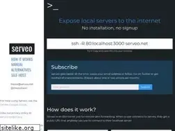 Sites similar to serveo.net