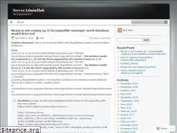 Sites similar to serveradminhub.wordpress.com