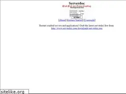 Sites similar to serverdoc.com