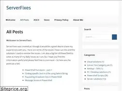 Sites similar to serverfixes.com