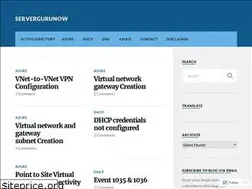 Sites similar to servergurunow.wordpress.com