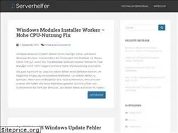 Sites similar to serverhelfer.de