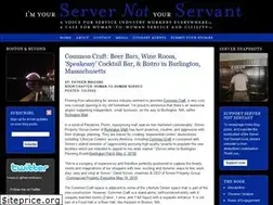 Sites similar to servernotservant.com