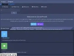 Sites similar to serverproofs.com