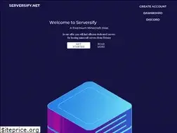 Sites similar to serversify.net