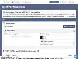 Sites similar to serverstoplist.com