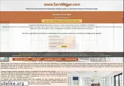 Sites similar to servhogar.com