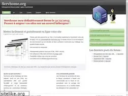 Sites similar to servhome.org
