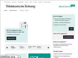 Sites similar to service.sueddeutsche.de