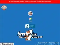 Sites similar to service1heating.com