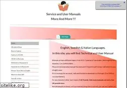 Sites similar to serviceandusermanuals.com