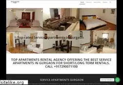 Sites similar to serviceapartments-gurgaon.com