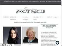Sites similar to serviceavocatfamille.com