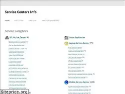 Sites similar to servicecentersinfo.in