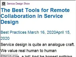 Sites similar to servicedesignshow.com