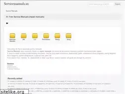 Sites similar to servicemanuals.pro
