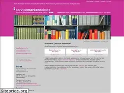 Sites similar to servicemarkenschutz.de