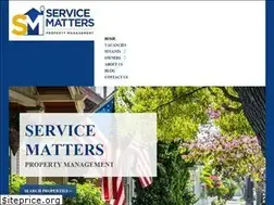 Sites similar to servicematterspm.com