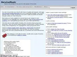 Sites similar to servicemusic.org.uk