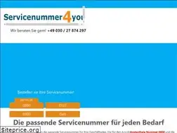 Sites similar to servicenummer4you.de