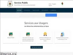 Sites similar to servicepublic.gov.bf