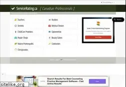Sites similar to servicerating.ca