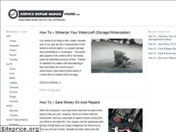 Sites similar to servicerepairmanualonline.com