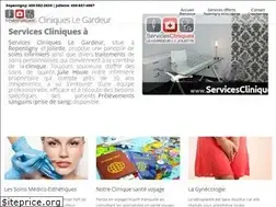 Sites similar to servicescliniques.ca
