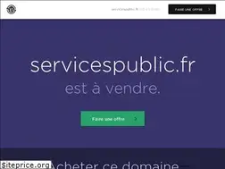 Sites similar to servicespublic.fr