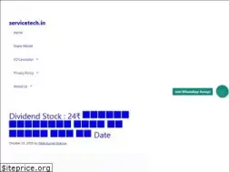 Sites similar to servicetech.in