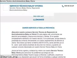 Sites similar to servicio-tecnico-balay-vitoria.es