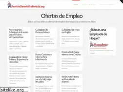 Sites similar to serviciodomesticomadrid.org
