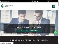 Sites similar to serviciolegal.com.co
