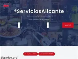Sites similar to serviciosalicante.net