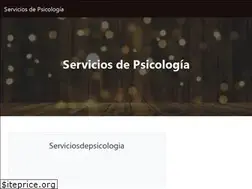 Sites similar to serviciosdepsicologia.es