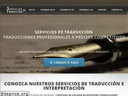 Sites similar to serviciosdetraduccion.es