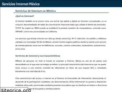 Sites similar to serviciosinternetmexico.com.mx