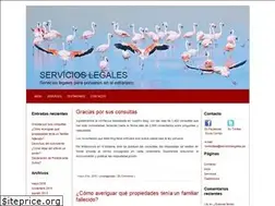 Sites similar to servicioslegales.pe