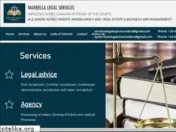 Sites similar to servicioslegalesmarbella.com