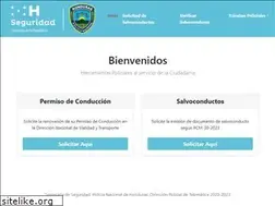 Sites similar to serviciospoliciales.gob.hn