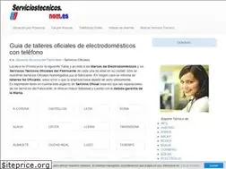 Sites similar to serviciostecnicos.nom.es