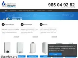 Sites similar to serviciotecnicosalicante.com