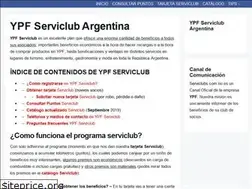 Sites similar to serviclubargentina.com
