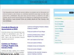 Sites similar to servicos.blog.br