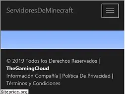 Sites similar to servidoresdeminecraft.net