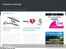 Sites similar to servidoryhosting.com