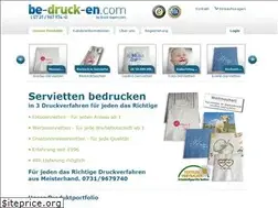 Sites similar to servietten-be-druck-en.de