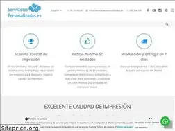 Sites similar to servilletaspersonalizadas.es
