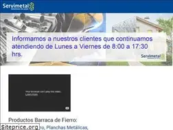 Sites similar to servimetal.cl